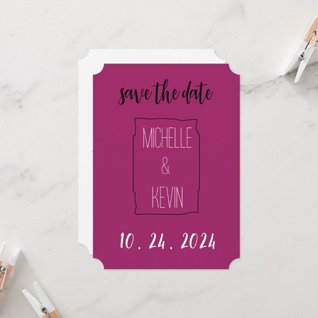 Save the Date Card Modern (Von Creator hochgeladen)