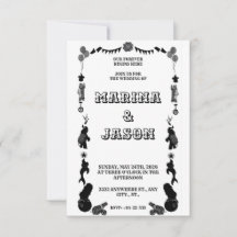 Carnaval festival noir et blanc