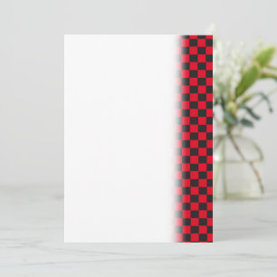 Save The Date Carrés noirs Couleurs coccinelle rouge Coléoptère