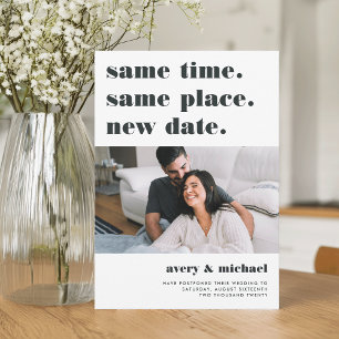 Save The Date Cendres   Photo de report de mariage moderne
