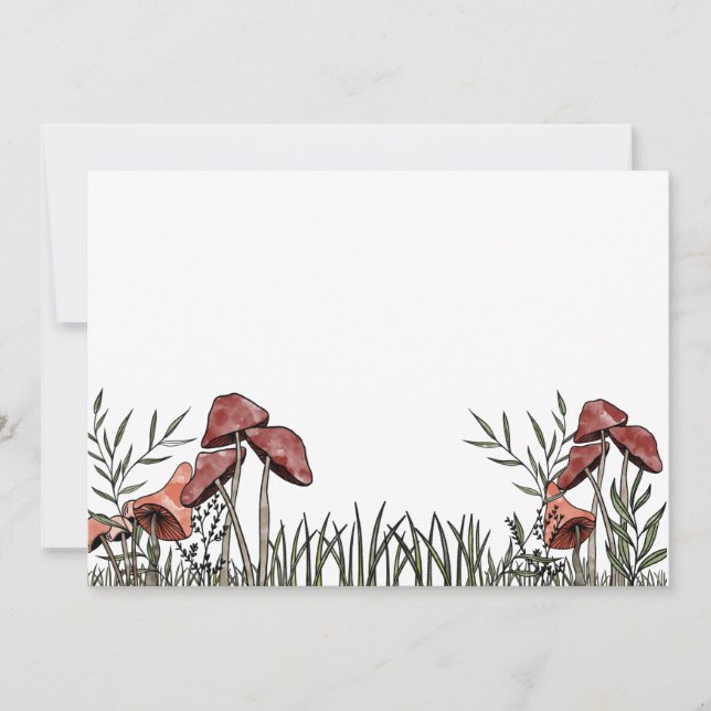 Save The Date Champ champignon (Devant)