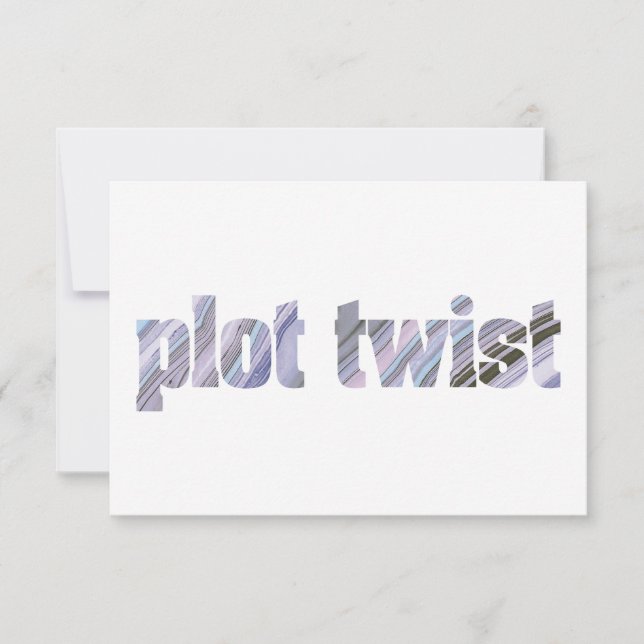 Save The Date Changement de plans reportés Chic Moderne Mariage (Devant)