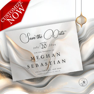 Save The Date Charbon d'or exotique Flair Arabe