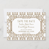 Charm Gold Black Great Gatsby 1920 Enregistrer la