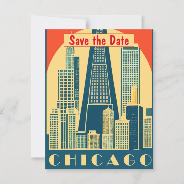Save The Date Chicago (Devant)