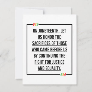 Save The Date Citations du 11° siècle, Liberté des Africains-Amé