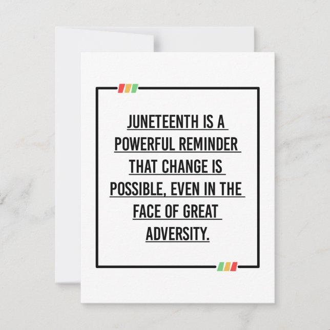 Save The Date Citations du 11° siècle, Liberté des Africains-Amé (Devant)