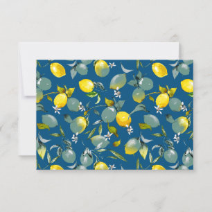 Save The Date citrons aquarelle 29