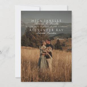 Save The Date Classic Formel Sage Green Noms Photo QR Code