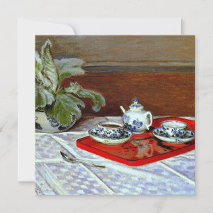 Save The Date Claude Monet - Le Service à Thé,