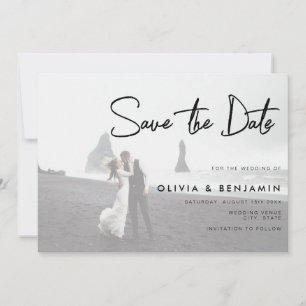 Save The Date Code QR - Mariage photo Enregistrer la date