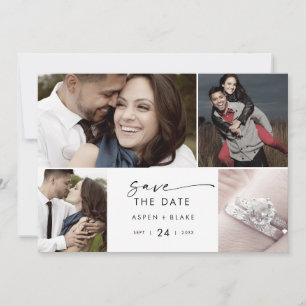 Save The Date Collection photo Modern Script 4