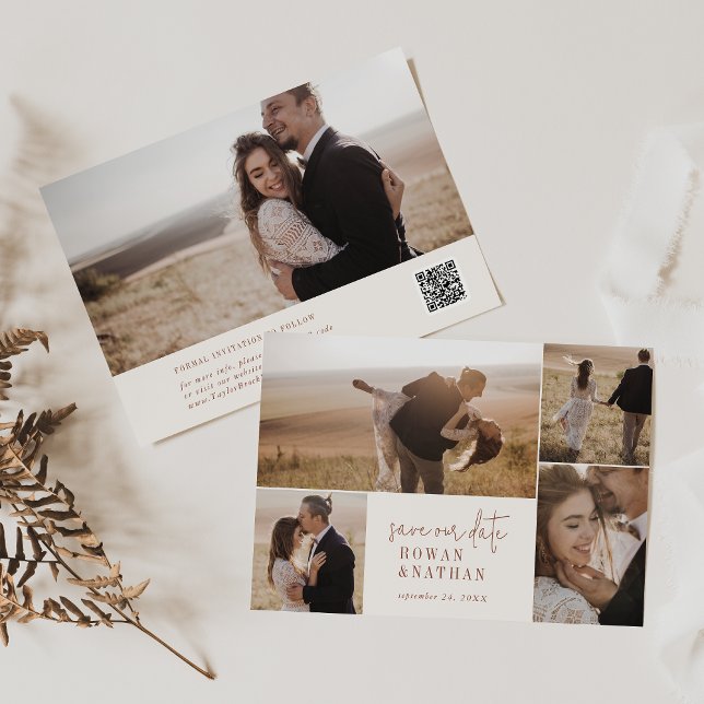 Save The Date Collection photo moderne chic Boho (Créateur téléchargé)