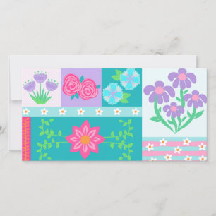Save The Date Conception de fleurs vibrantes en fleurs