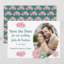 Save The Date Conception Florale Traditionnelle Appartement Enre