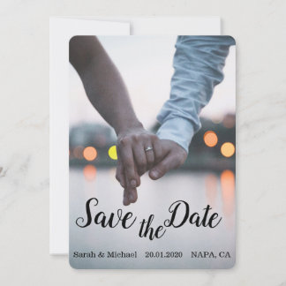 Save The Date Conception/photo élégante