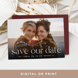 Save The Date Connexion   Photo horizontale