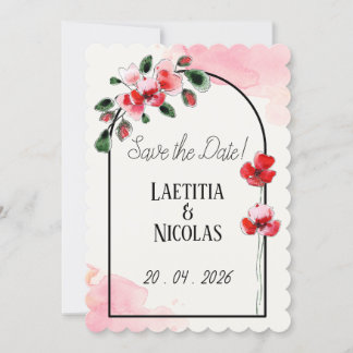 Save the date "Coquelicots"