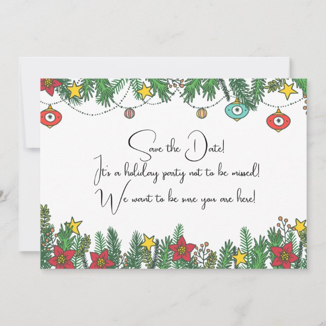 Save The Date Création de souvenirs autour de l'arbre (Devant)