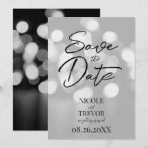 Créez votre propre B&W Bokeh Blurred personnalisé