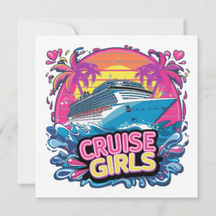 Save The Date Croisière Colorée entre Filles dans les Caraïbes