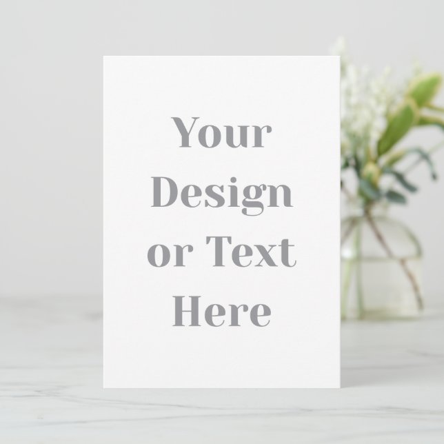 Save The Date Customizable Your Design or Text Here Personalized (Debout devant)