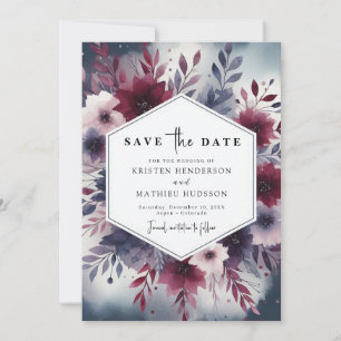 Save The Date Cute Mariage Bourgogne