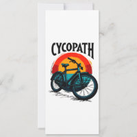 Cycopath : Vélo énergétique avec le soleil couchan