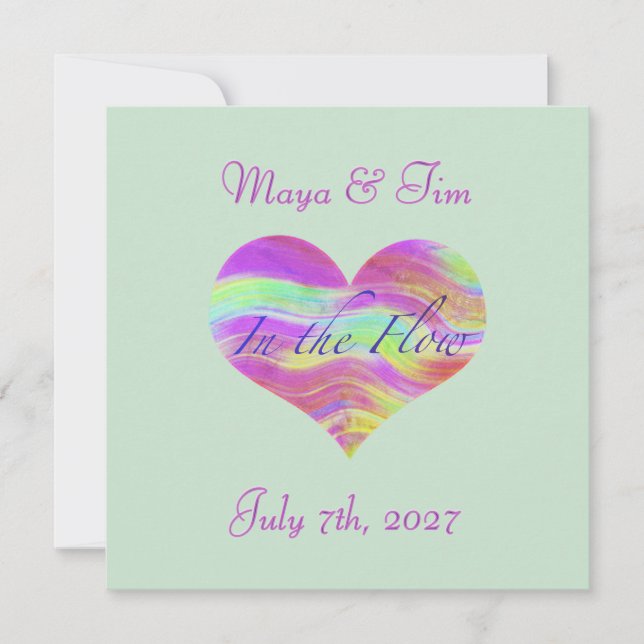 Save The Date Dans le flux de l'amour (Devant)