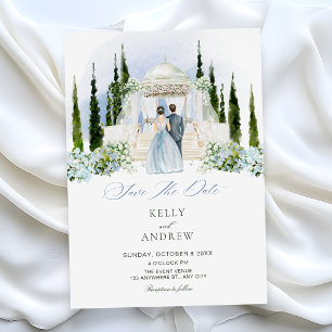Save The Date Décoration de lieu de mariage élégante et esthétiq