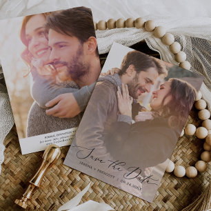 Save The Date Découpage claire 2 photo