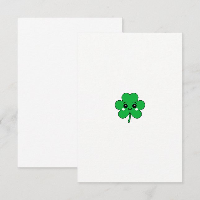 Save The Date Découvrez la magie de la Serenade Shamrock (Devant / Derrière)