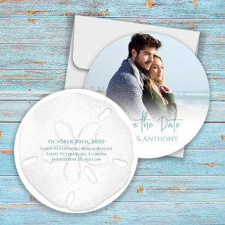 Save the Date Destination Beach Hochzeit