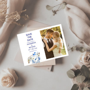 Save The Date Destination Grèce Mariage Santorin