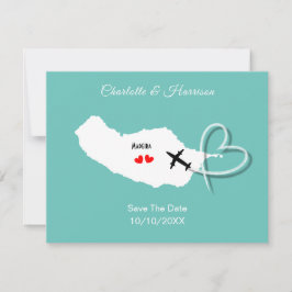 Save The Date Destination Mariage Madère Enregistrer La Date