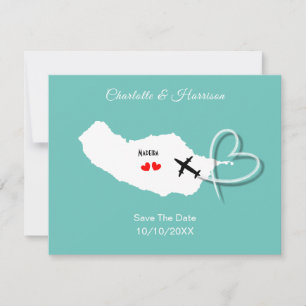 Save The Date Destination Mariage Madère Enregistrer La Date