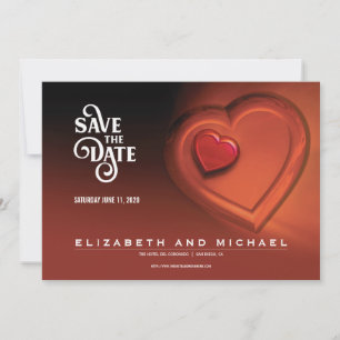 Save The Date Deux cœurs battant comme un seul (Version 4)