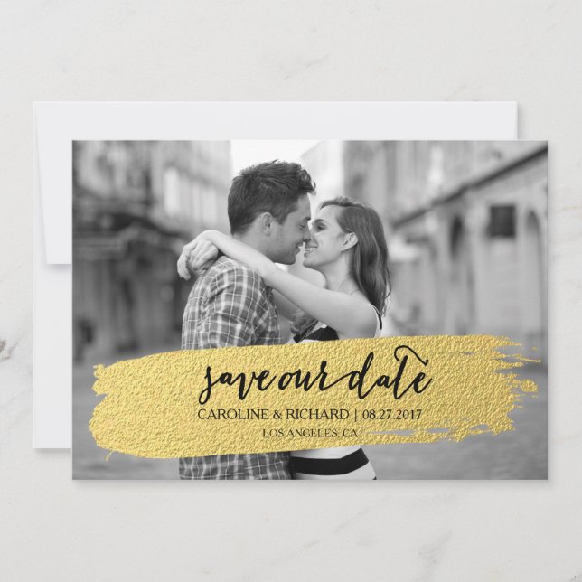 SAVE THE DATE DORÉ | RÉSERVEZ LA DATE (Devant)