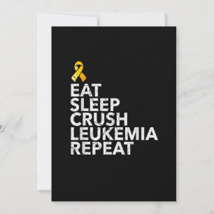 Save The Date Drôle Manger Leucémie De Sommeil Répéter Ribbon Or