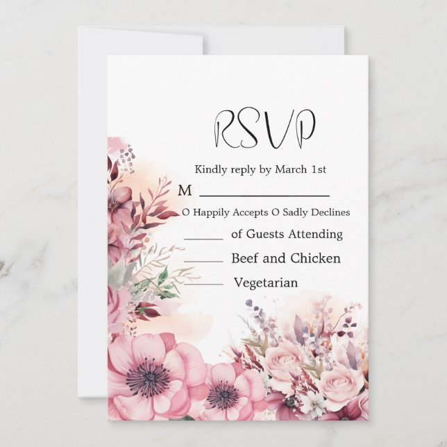 Save The Date Dusty Coral QR Code Baby shower (Devant)