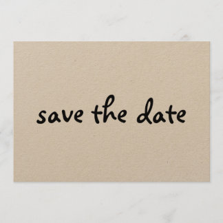 Save The Date éco enregistrer la date