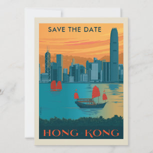 Save The Date Économies de Hong Kong   la date