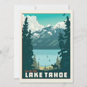 Save The Date Économies du lac Tahoe   la date - photo