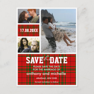 Save The Date Économies faites sur commande de mariage de bloc