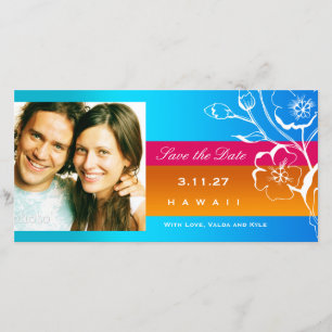 Save The Date économies tropicales du coucher du soleil 311-Lush