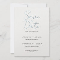 Écriture calligraphique minimaliste pour mariage