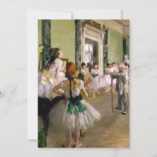 Save The Date Edgar Degas La Classe Danse (Devant)