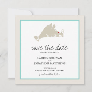 Save The Date Edgartown Martha's Vineyard Wedding Enregistrer la