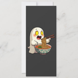 Save The Date Éffrayant Halloween Pastel Kawaii Ghost manger Ram