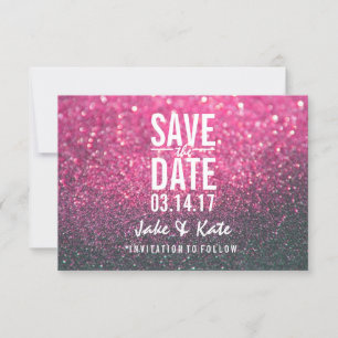 Save the Date - Ein rosa Linsenstift